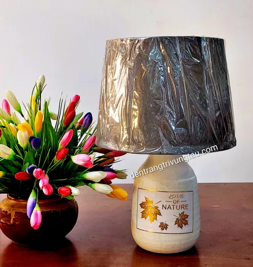 Đèn bàn nón phòng ngủ trang trí