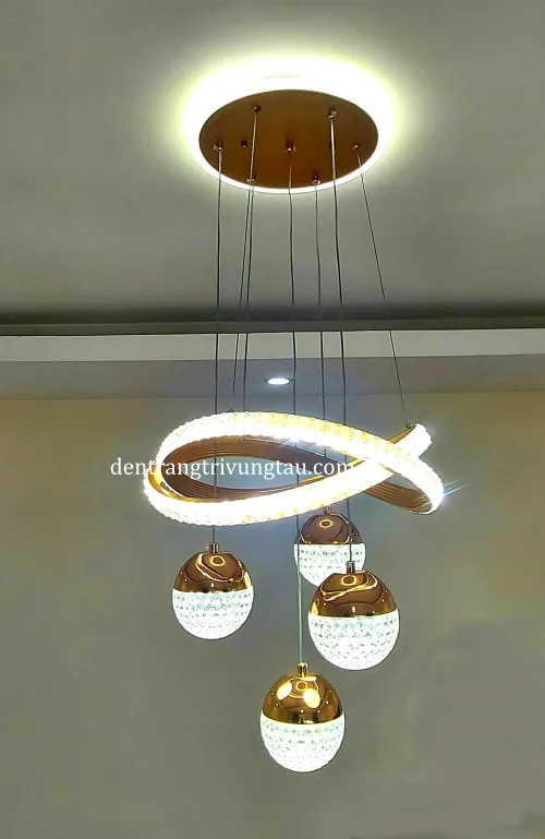 Đèn chùm pha lê nghệ thuật