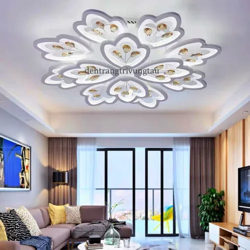 Đèn trần LED nghệ thuật hoa 38T12