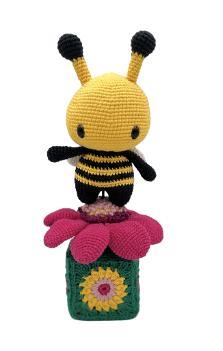 Handmade Crochet Bee Toy