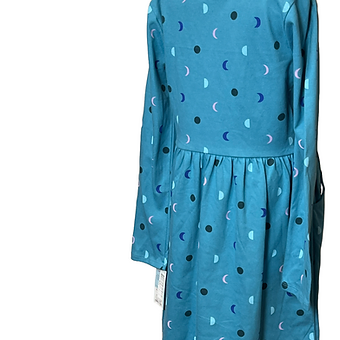 Cat & Jack Blue Long Sleeves Dress with side Pockets (size 10/12)