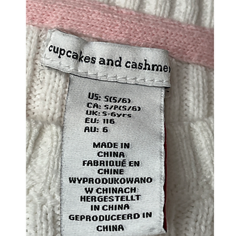 Cupcakes & Cashmere - Pink Sweater Girl’s Dress (5/6)