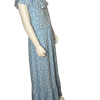 Rumi + Ryder - Sleevesless Blue Girl’s Maxi Dress (size 12-14)