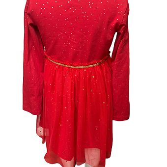 Hanna Anderson Girl’s Red Dress (6-7)