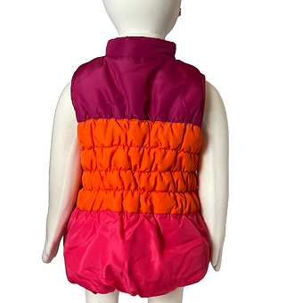Baby Headquarters- Pink and Orange Girl’s Outwear vest (size18 mos)