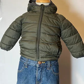Primark Green Boy’s Puffer Jacket(size 3-6 mos)