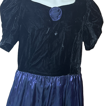 My Michelle- Black and Blue Ball Gown Girl’s Dress (size 12)