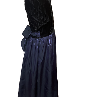 My Michelle- Black and Blue Ball Gown Girl’s Dress (size 12)