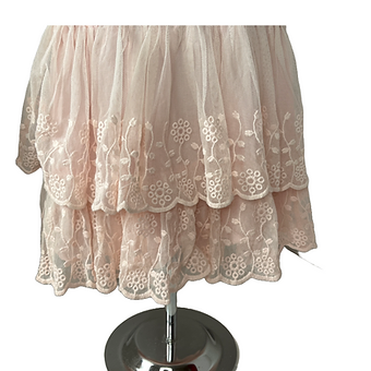 Denim and Lace Dress