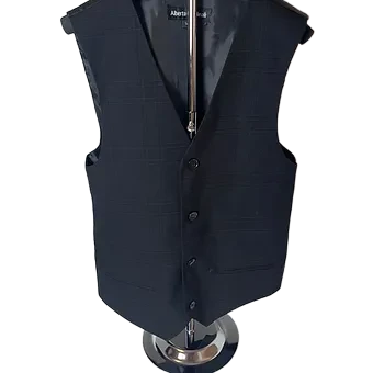Cardinalli Boys Black Suit Vest – Classic & Sharp, Size 14
