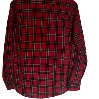 Place Red Plaid long sleeves buttoned boy's shirt (size 16)
