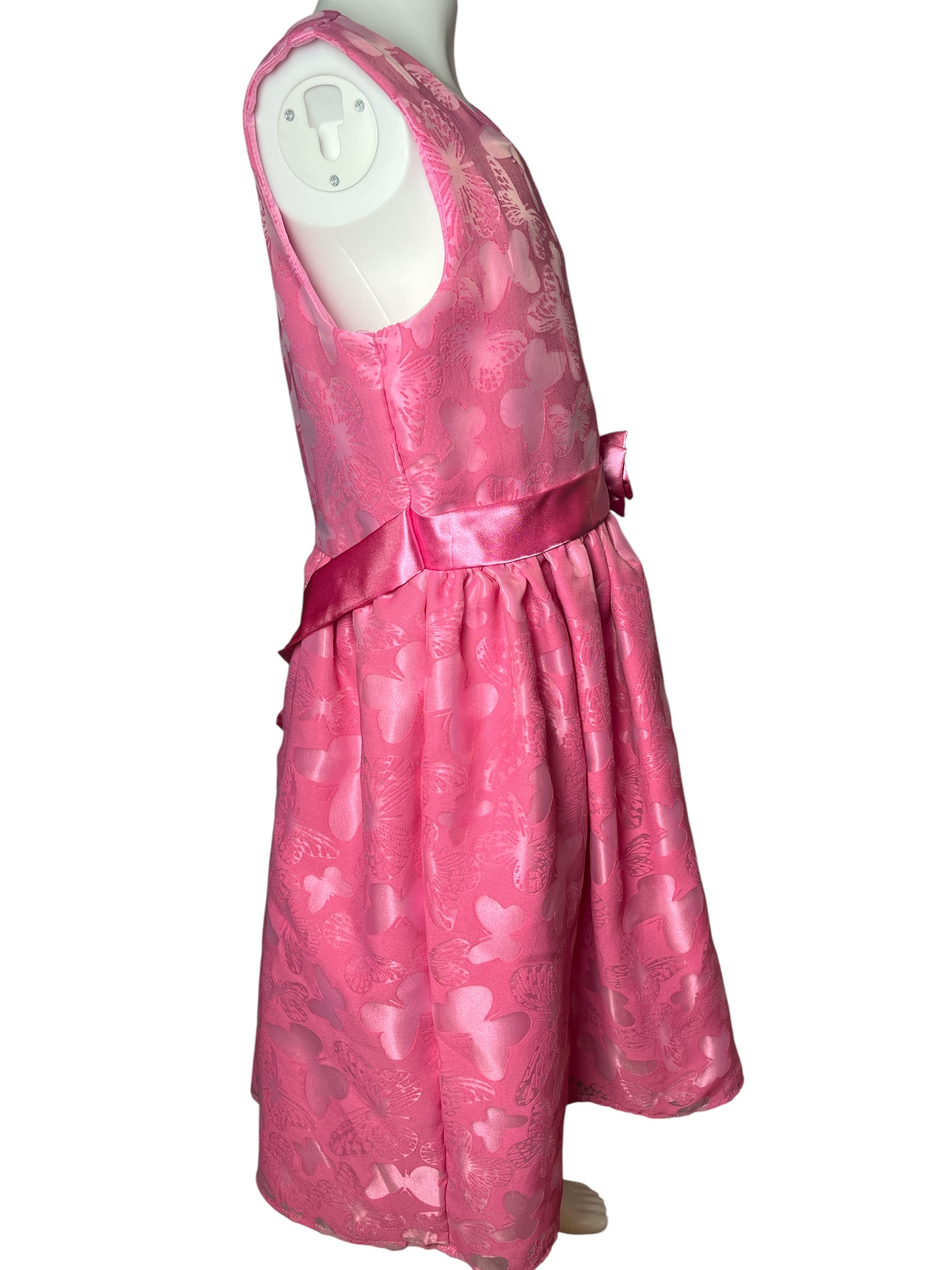Pink Floral Girls' Dress(size 12)