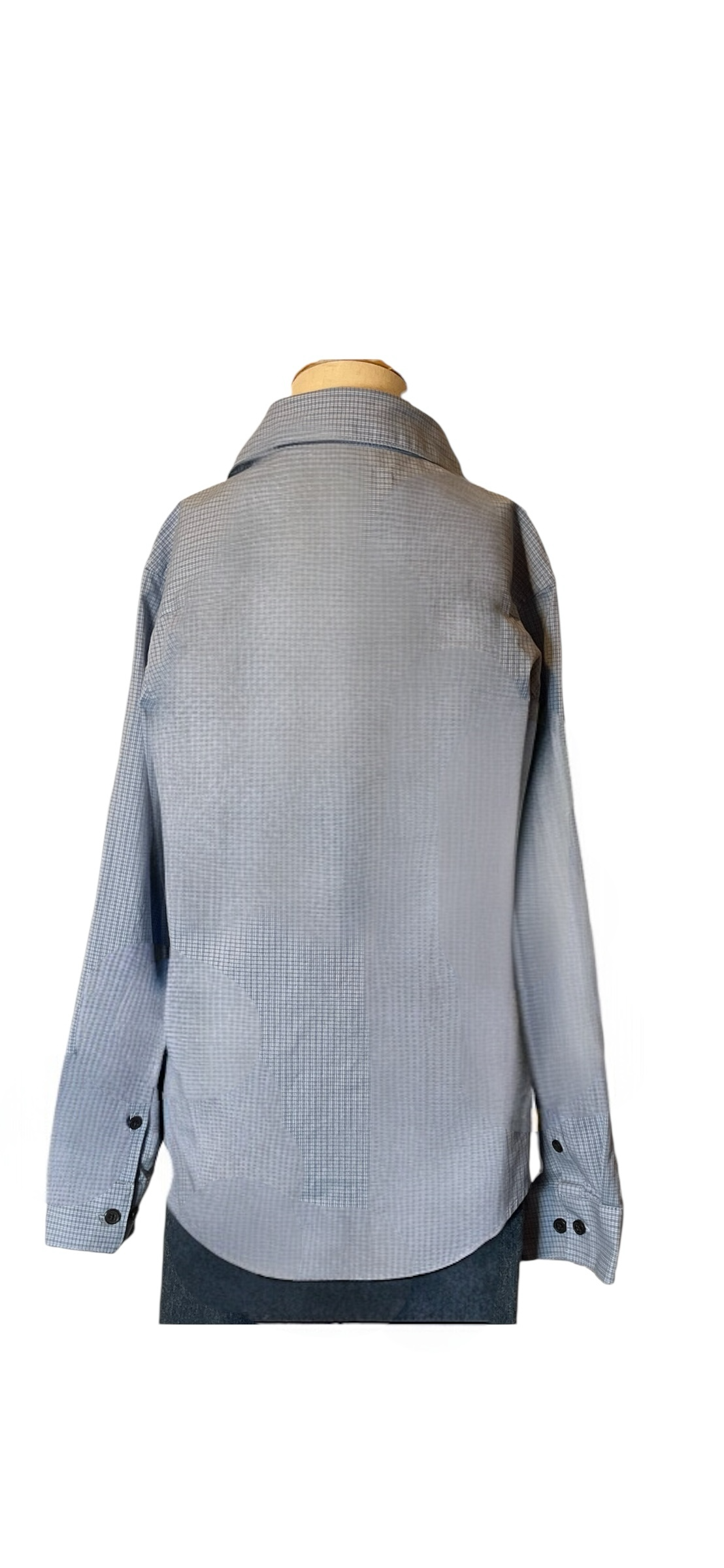 Calvin Klein Blue Formal Boy's Long Sleeves Buttoned down Shirt(size 8)