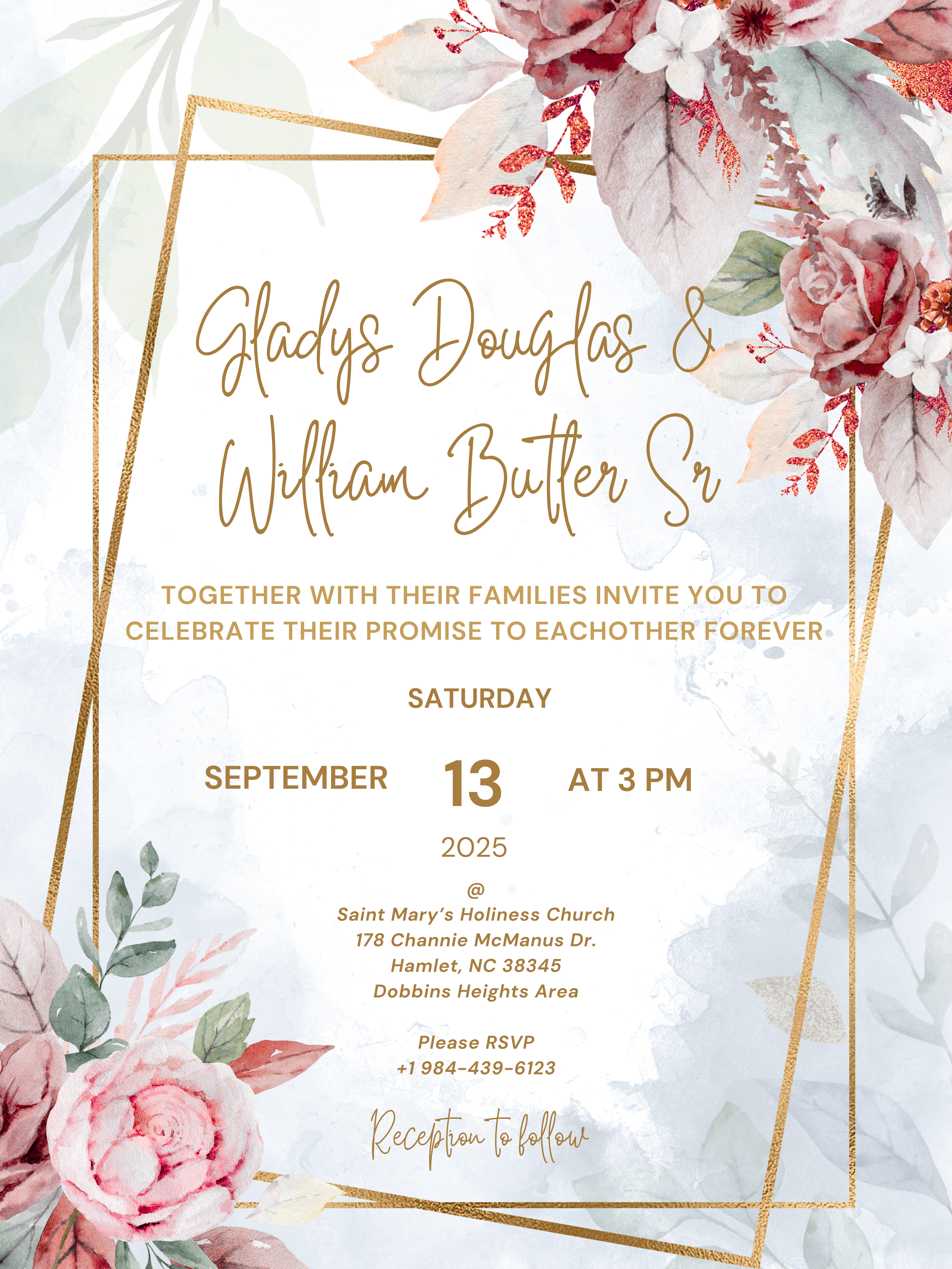 Personalized Invitations with Envelopes