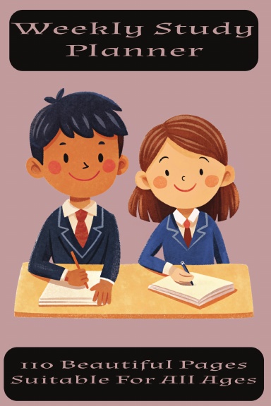 Student Study Planner Book