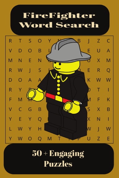 Firefighter Word Search Book