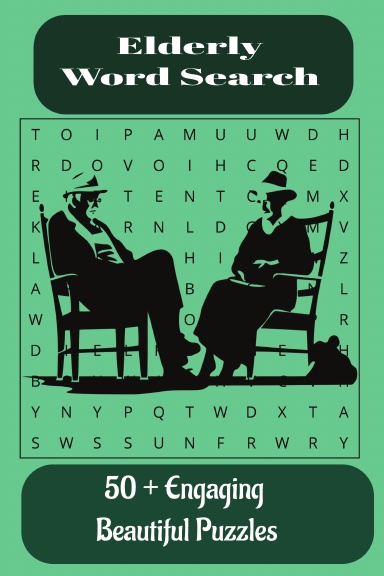 Elderly Word Search Book
