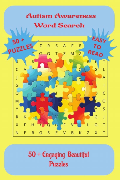 Autism Awareness Word Search Book