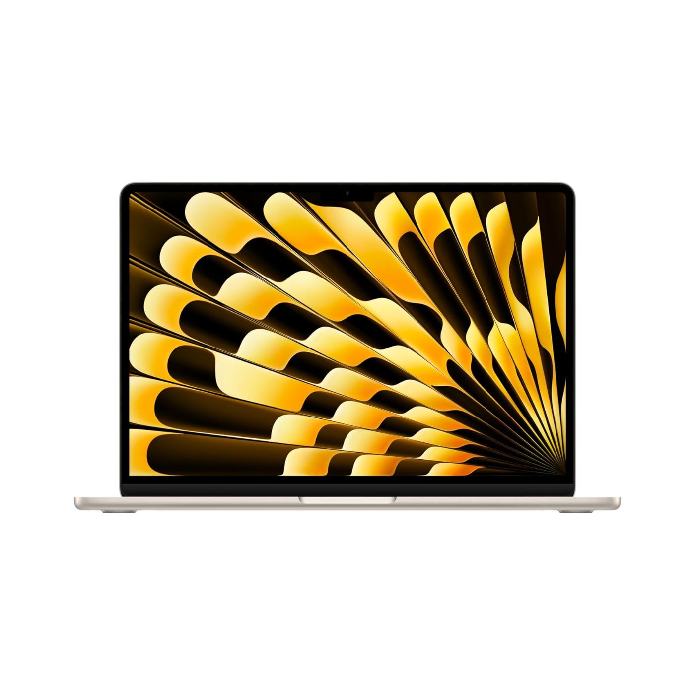 MacBook Air MC9F4 Laptop With 15.3-Inch Display, M3 chip 8-core CPU and 10-core GPU Processor/16GB RAM/256GB SSD/macOS English Starlight