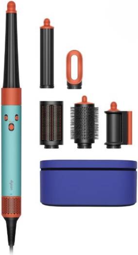 Dyson Airwrap i.d.™ Multi-styler And Dryer Straight+Wavy Hair, Advanced Smart Hair Dryer, 1300W Styler, Bluetooth, 3 Heat Settings, Ceramic Patina/Topaz | HS08