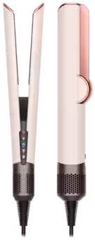 Dyson HT01 Airstrait Straightener, 1600W, LCD Screen, Wet to Dry Hair, 2 Modes - 3 Heat, 3 Speed Power, 240V Voltage, Intuitive Airflow, Lock Feature, Auto-Pause, Pink-Rose Gold | HT01