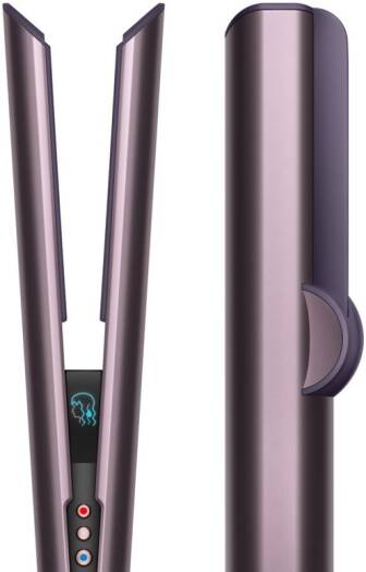  Dyson HT01 Airstrait Straightener, 1600W, LCD Screen, Wet to Dry Hair, 2 Modes - 3 Heat, 3 Speed Power, 240V Voltage, Intuitive Airflow, Lock Feature, Auto-Pause, Jasper Plum | HT01