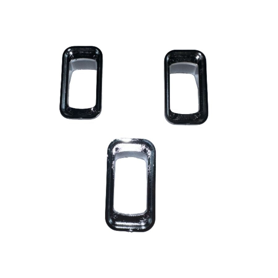 Cobertor Para Switch Cromado Freightliner / Kenworth 3 Piezas