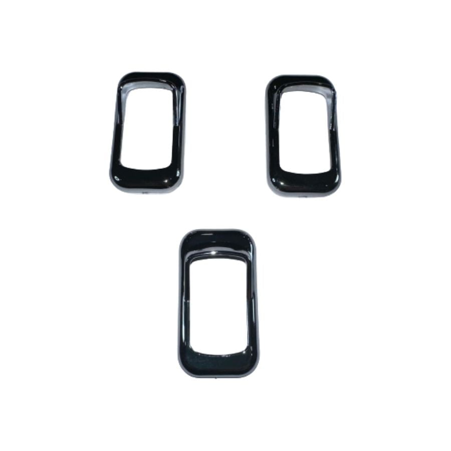 Cobertor Para Switch Cromado Freightliner / Kenworth 3 Piezas