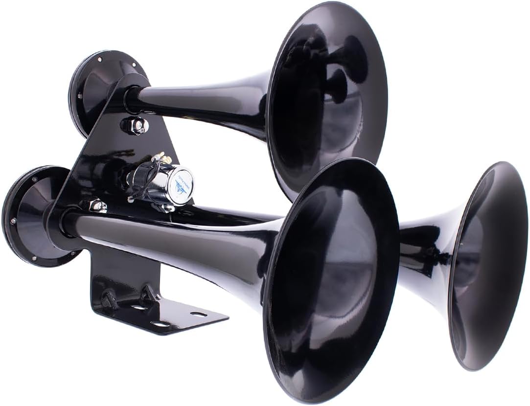 Corneta De Aire De Tres Salidas 12V – 24V