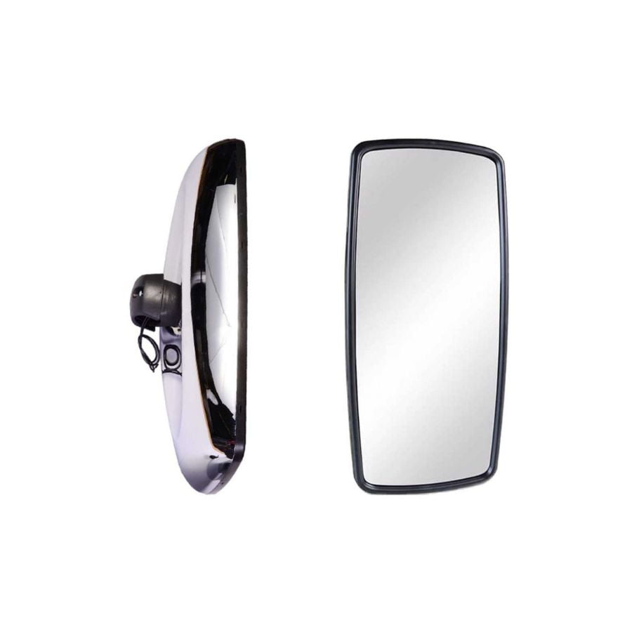 Espejo Retrovisor Grande Cromado Durastar
