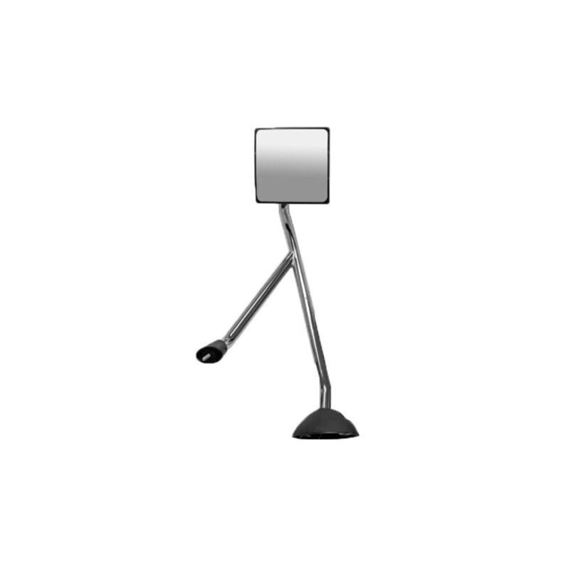 Espejo de capo Inter Prostar cromado.