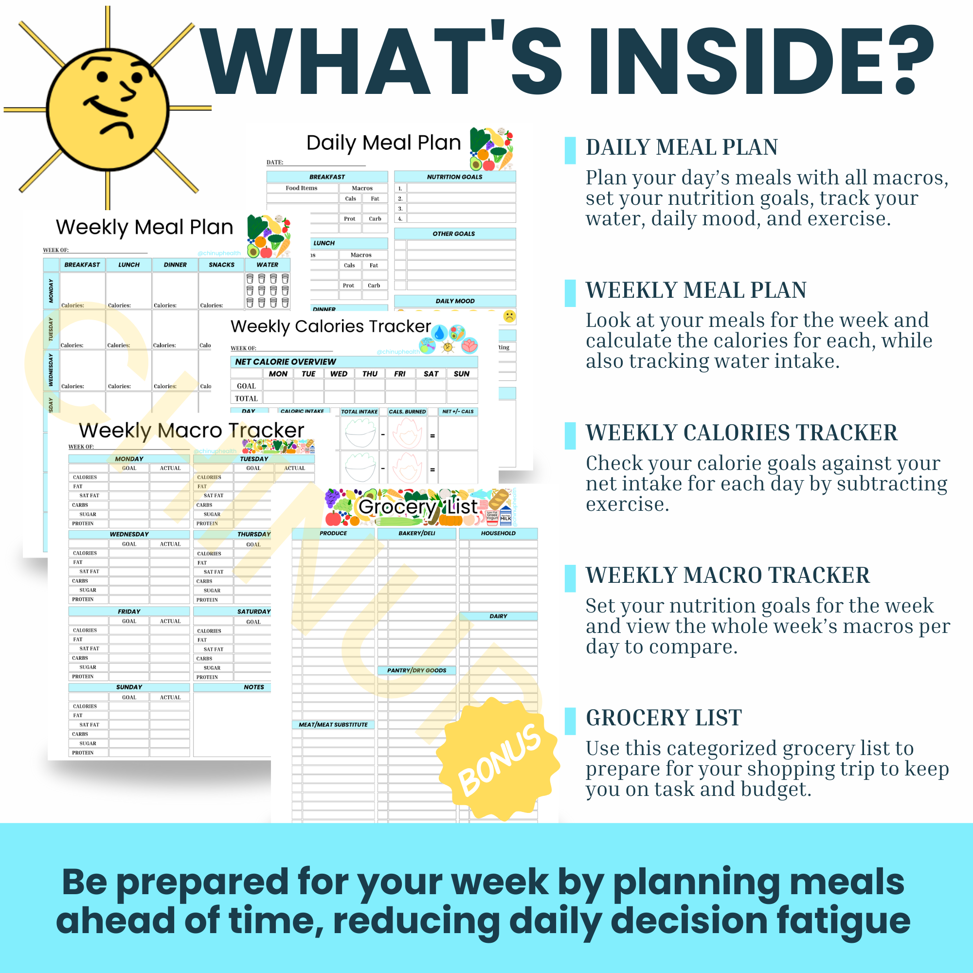 Meal Plan Bundle (4-Pack)