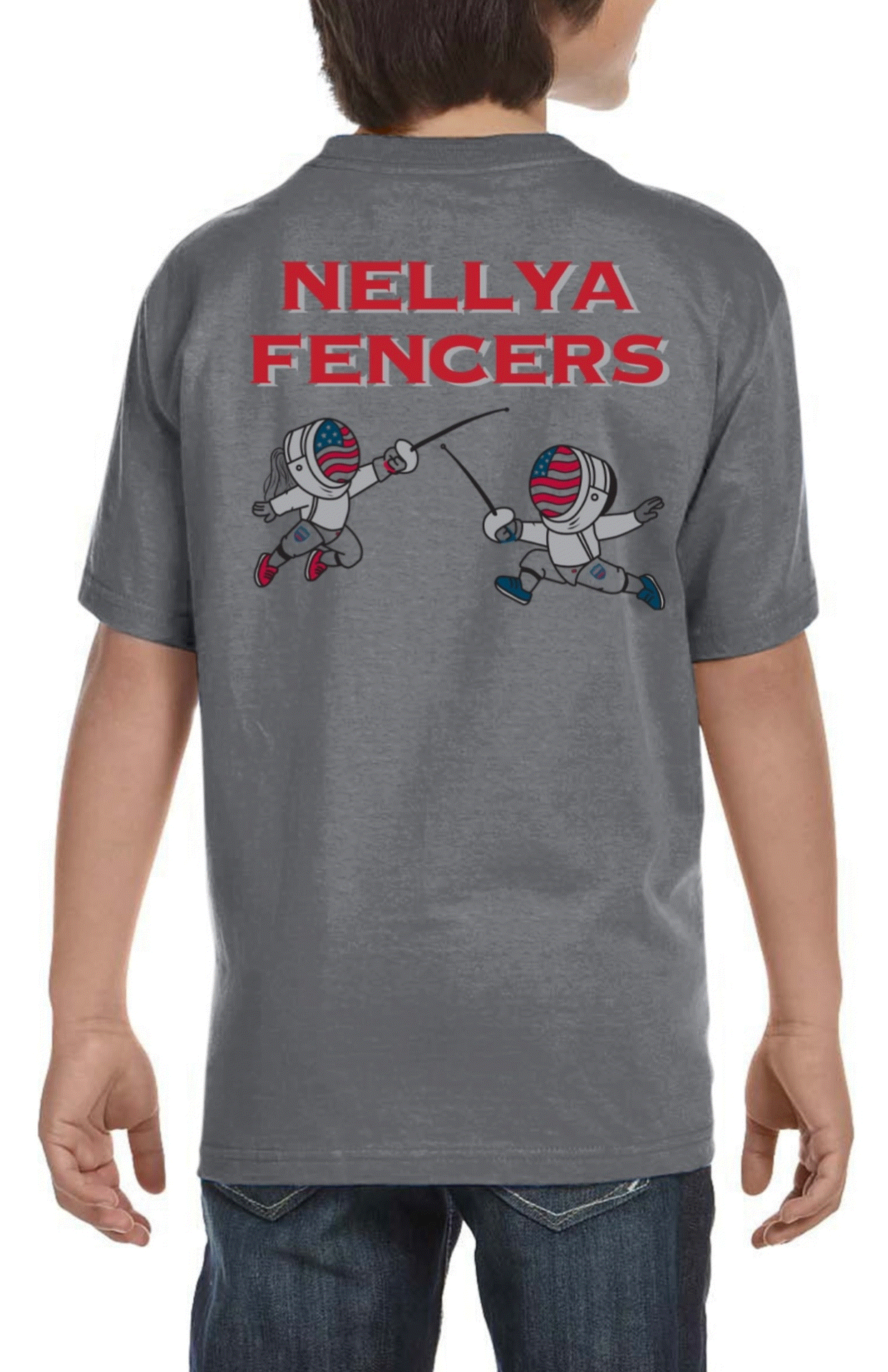 Nellya Youth T-shirt (GRAY)