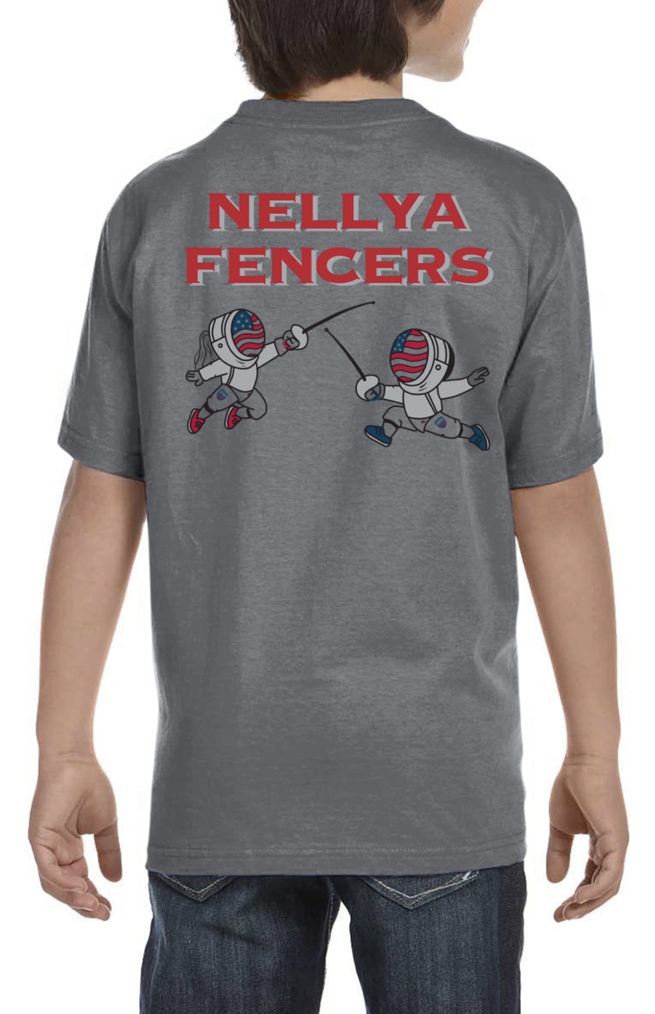 Nellya Youth T-shirt (GRAY)
