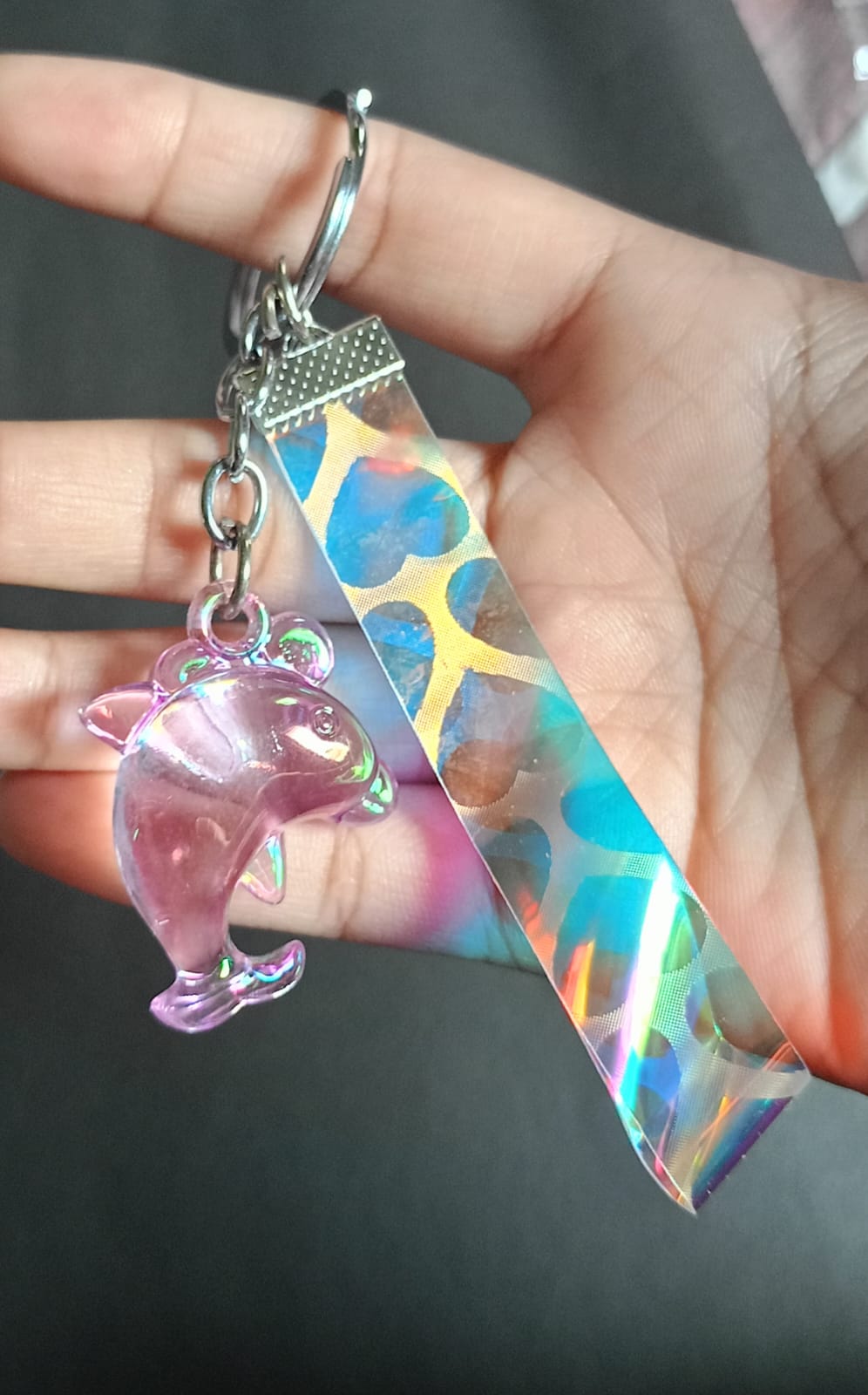 Dolphin Crystal (Pink)