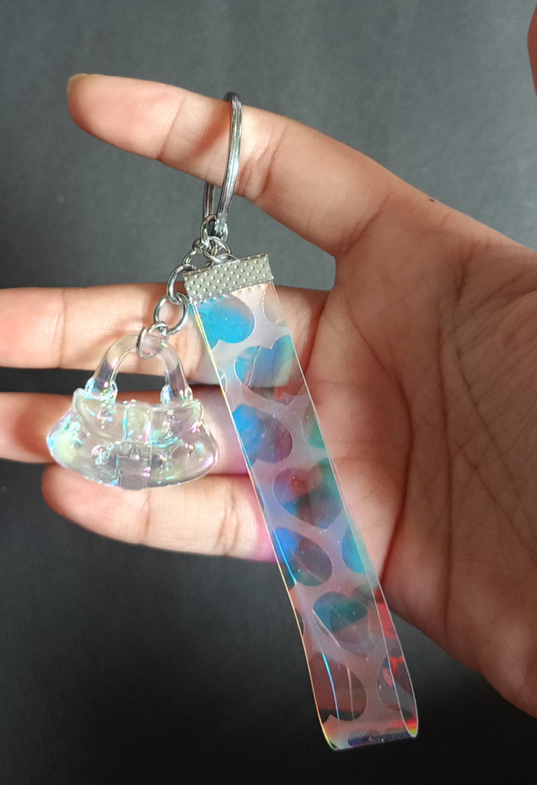 Purse Crystal (White)