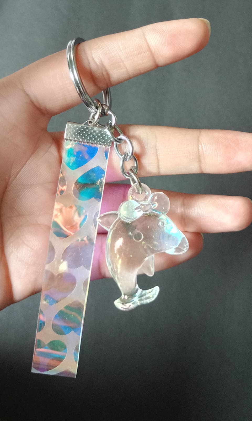 Dolphin crystal (White)