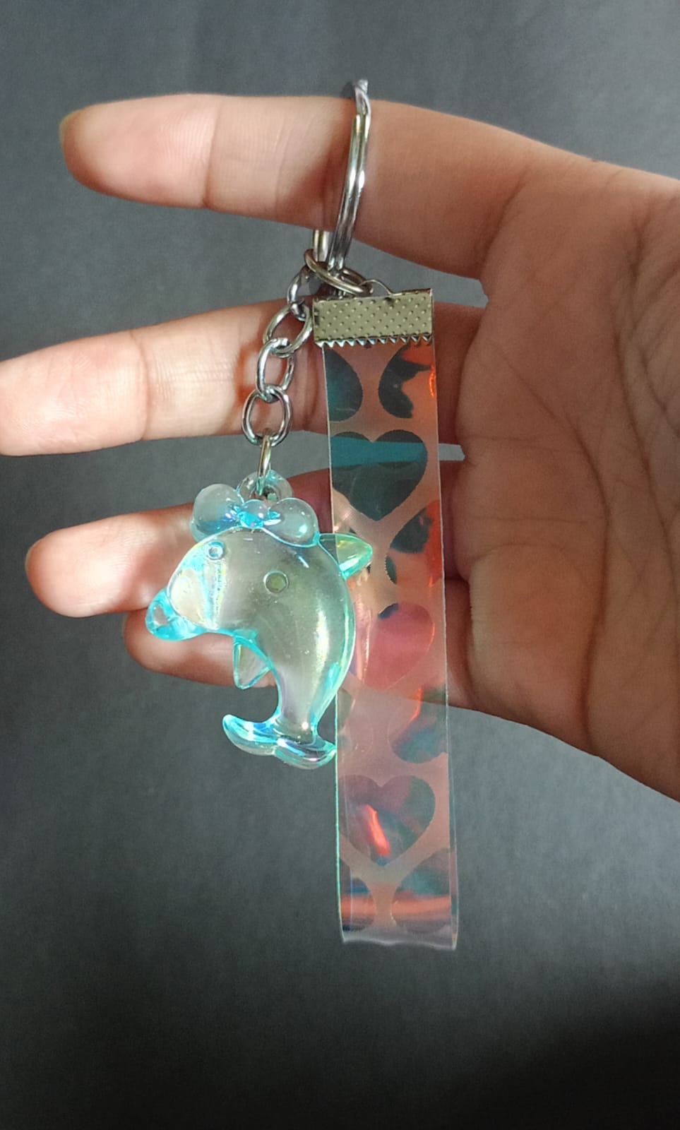Dolphin Crystal (Light Blue)