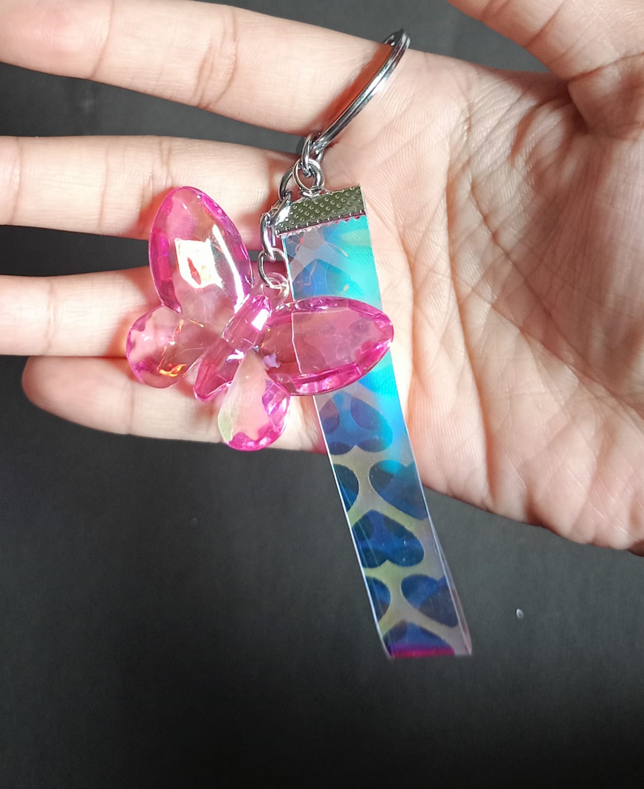 Butterfly Crystal (Pink)
