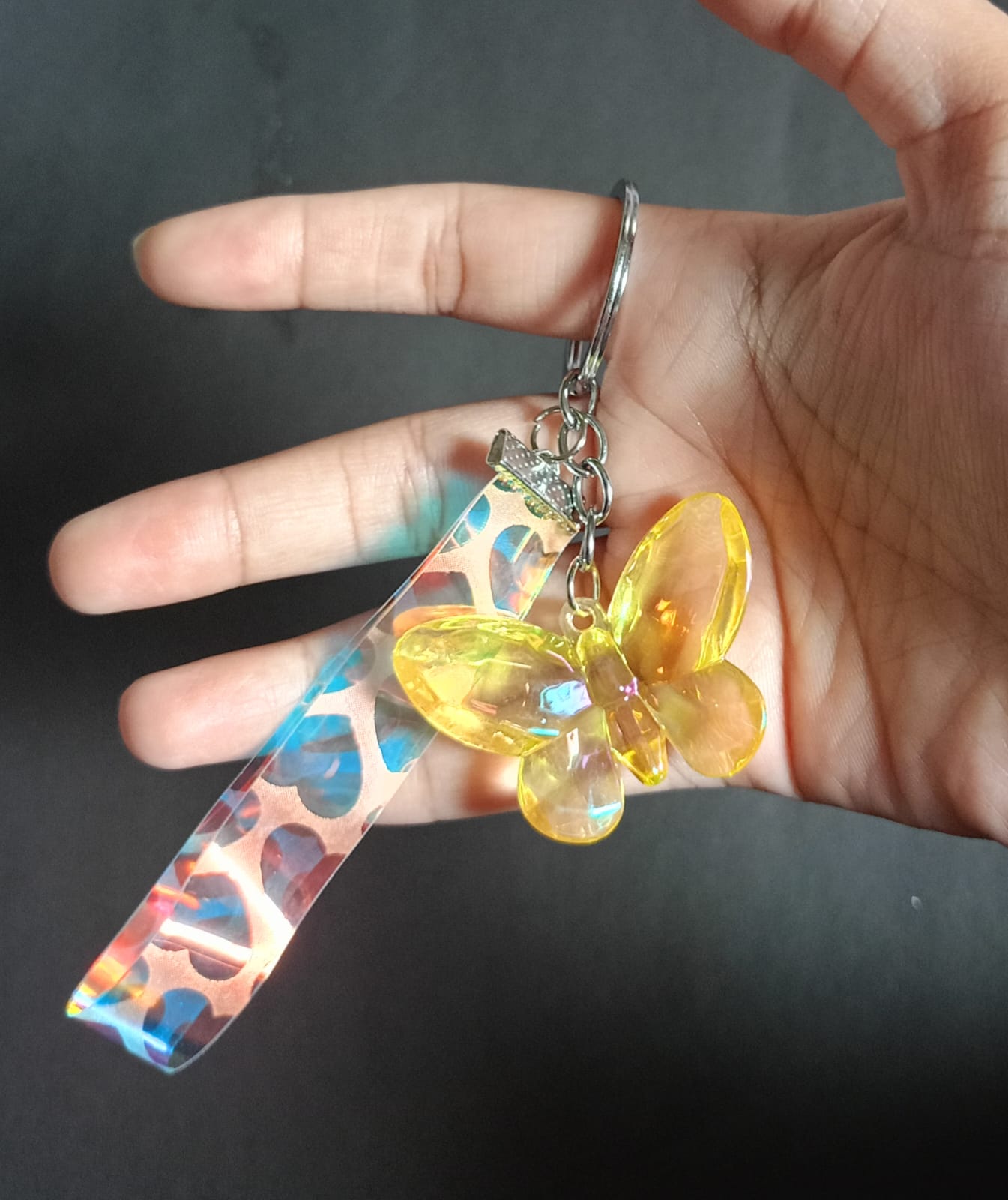 Butterfly Crystal (Yellow)