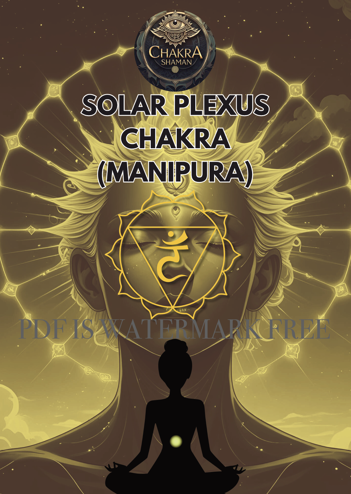 Solar Plexus Chakra Display Art 