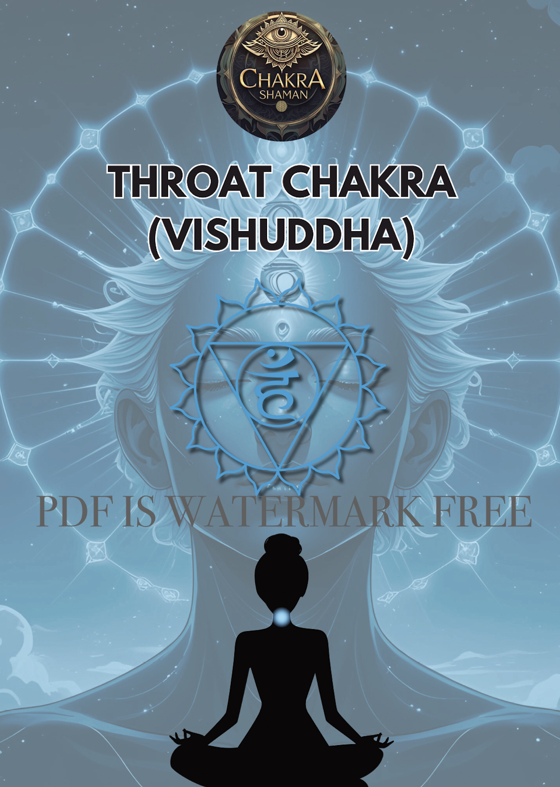 Throat Chakra Display Art