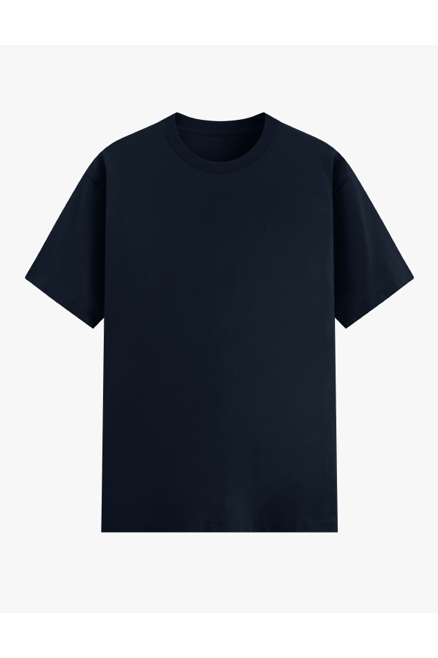 Marqueewear (Navy Blue) Cotton Stretch T-Shirt