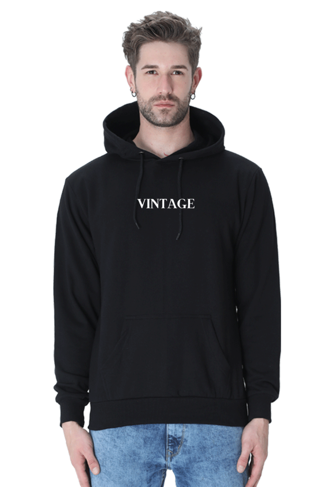 Marqueewear Black Hoodie (Vintage Print)