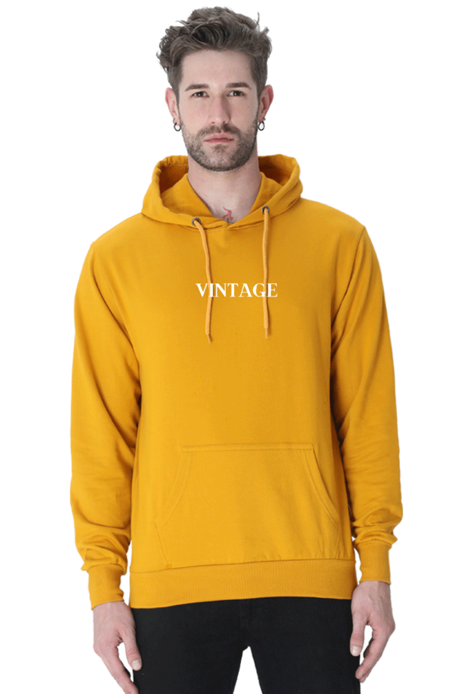 Marqueewear Yellow Hoodie (Vintage Print)