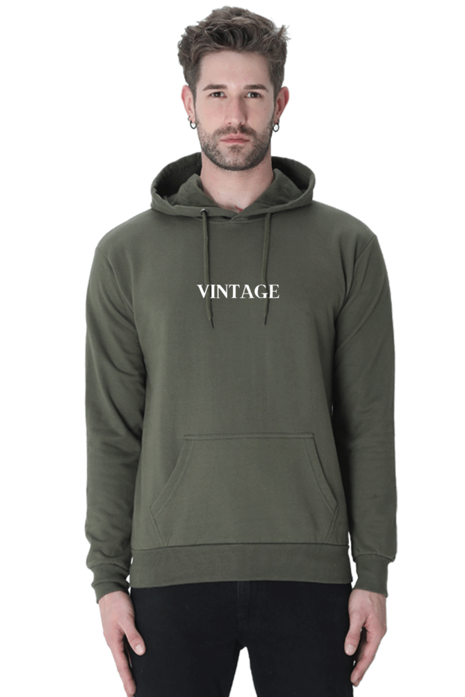 Marqueewear Olive Green Hoodie (Vintage Print)