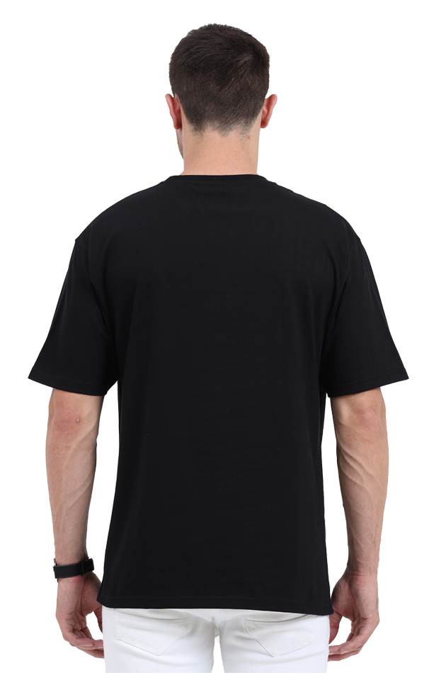Marqueewear Black Classic Oversized Tshirt (Be The Unique One)