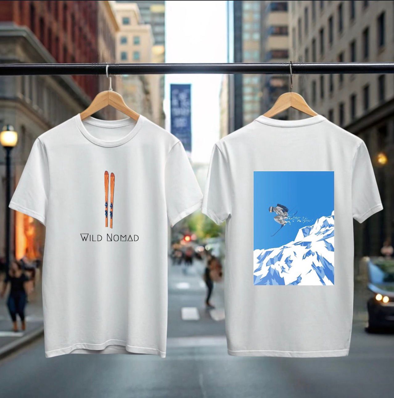 Wild Nomad Ski T-shirt