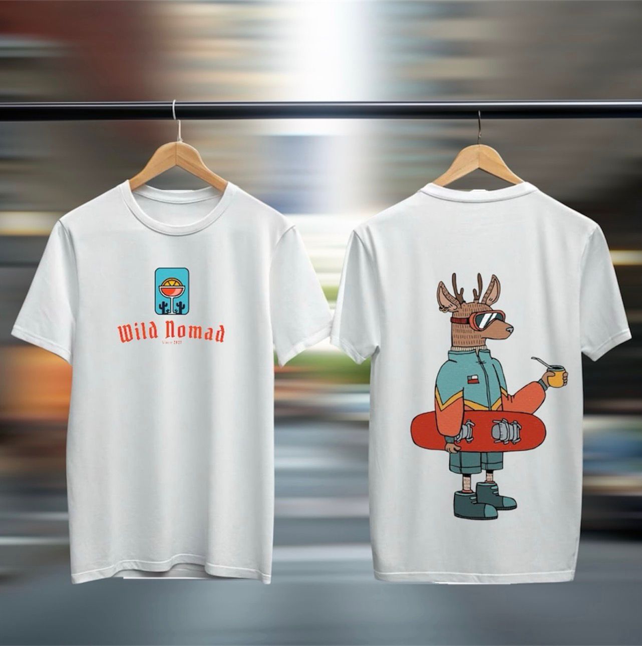 Wild Nomad Graphic T-Shirt