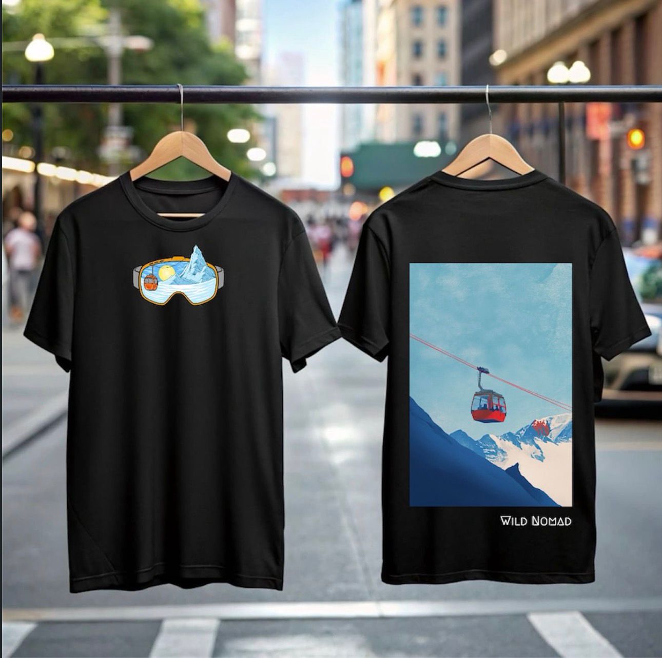 Wild Nomad Mountain T-shirt